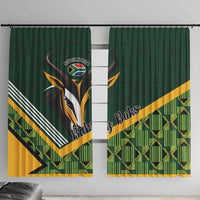 Rugby South Africa Window Curtain Baby Boks Go Champions