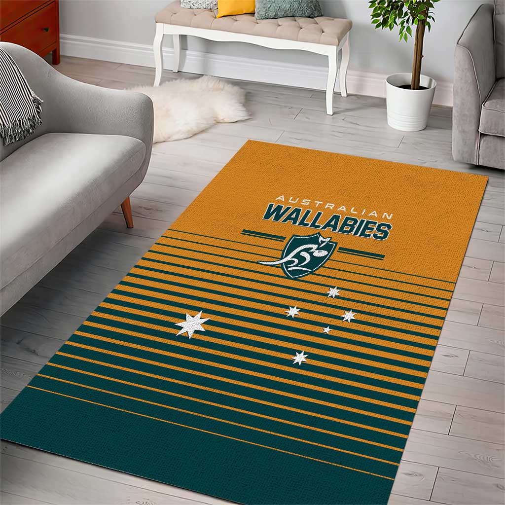 Rugby Australia Area Rug Junior Wallabies Go Champions