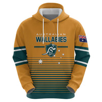 Custom Rugby Australia Hoodie Junior Wallabies Go Champions