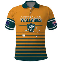 Custom Rugby Australia Polo Shirt Junior Wallabies Go Champions