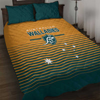 Rugby Australia Quilt Bed Set Junior Wallabies Go Champions