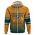 Custom Rugby Australia Zip Hoodie Junior Wallabies Go Champions