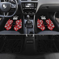 Rugby New Zealand Car Mats Baby Black Go Champions