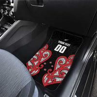 Rugby New Zealand Car Mats Baby Black Go Champions