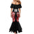 Custom Rugby New Zealand Family Matching Mermaid Dress and Hawaiian Shirt Baby Black Go Champions