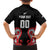 Custom Rugby New Zealand Family Matching Off Shoulder Maxi Dress and Hawaiian Shirt Baby Black Go Champions