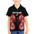 Custom Rugby New Zealand Family Matching Off Shoulder Maxi Dress and Hawaiian Shirt Baby Black Go Champions