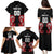 Custom Rugby New Zealand Family Matching Puletasi and Hawaiian Shirt Baby Black Go Champions