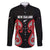 Custom Rugby New Zealand Family Matching Puletasi and Hawaiian Shirt Baby Black Go Champions