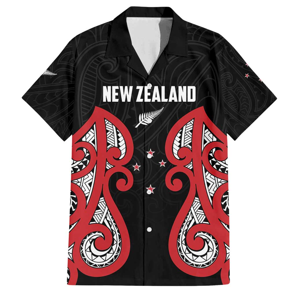 Custom Rugby New Zealand Family Matching Tank Maxi Dress and Hawaiian Shirt Baby Black Go Champions