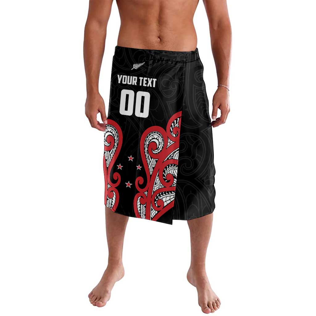 Custom Rugby New Zealand Lavalava Baby Black Go Champions