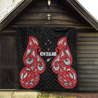 Rugby New Zealand Quilt Baby Black Go Champions