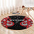 Rugby New Zealand Round Carpet Baby Black Go Champions