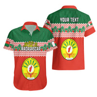 Personalised Madagascar Hawaiian Shirt Madagasikara Seal Baobab African Pattern - Wonder Print Shop