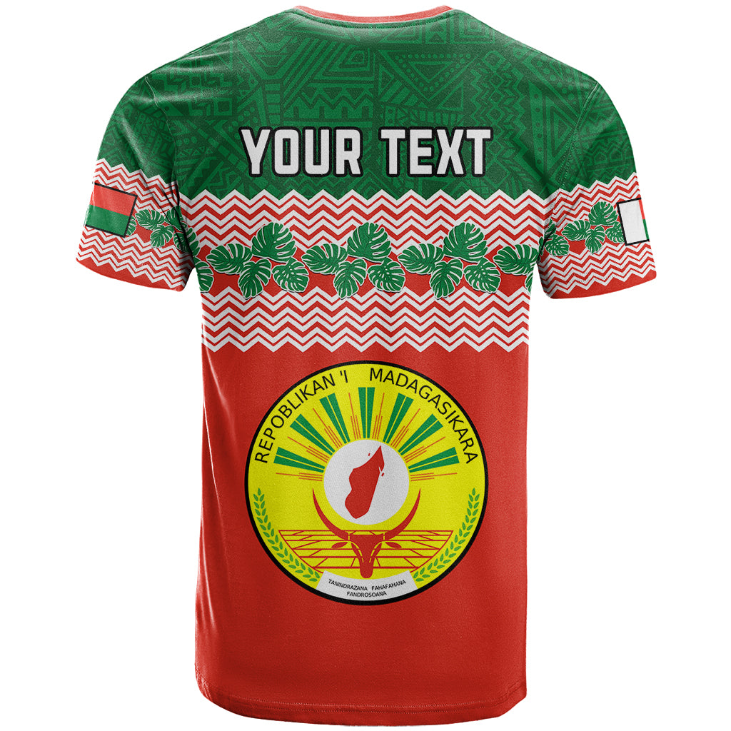 Personalised Madagascar T Shirt Madagasikara Seal Baobab African Pattern - Wonder Print Shop