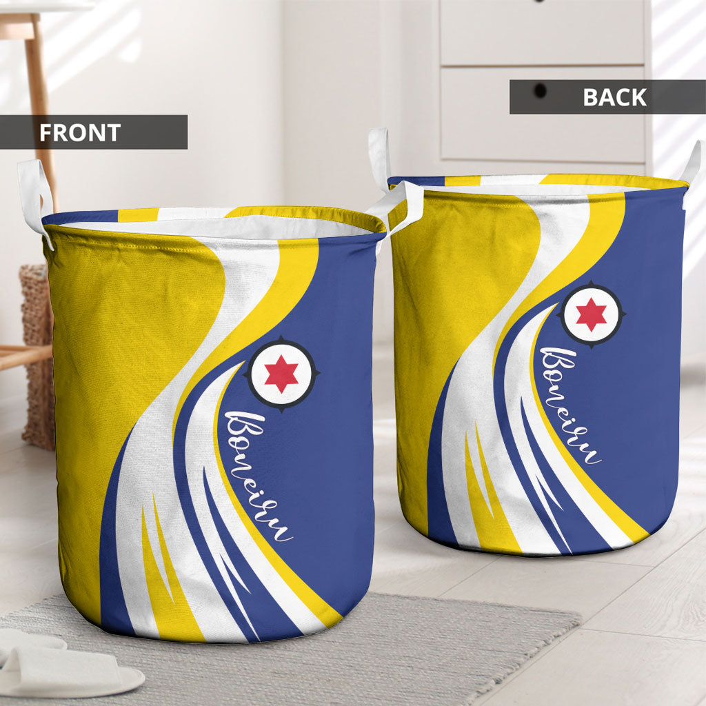 Boneiru Flag Stylized Laundry Basket