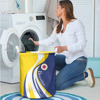 Boneiru Flag Stylized Laundry Basket