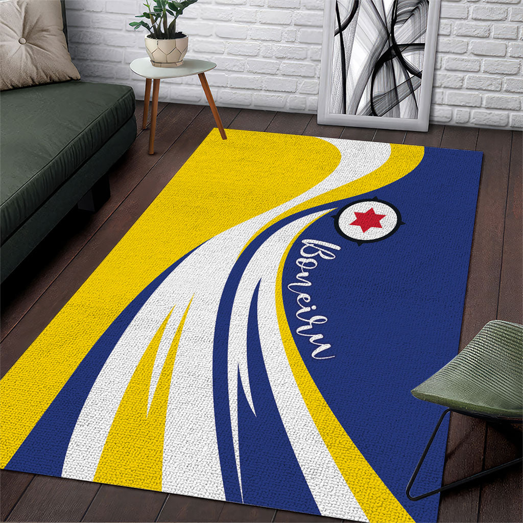 Boneiru Flag Stylized Area Rug