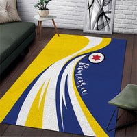 Boneiru Flag Stylized Area Rug