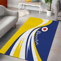 Boneiru Flag Stylized Area Rug