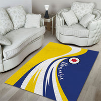 Boneiru Flag Stylized Area Rug