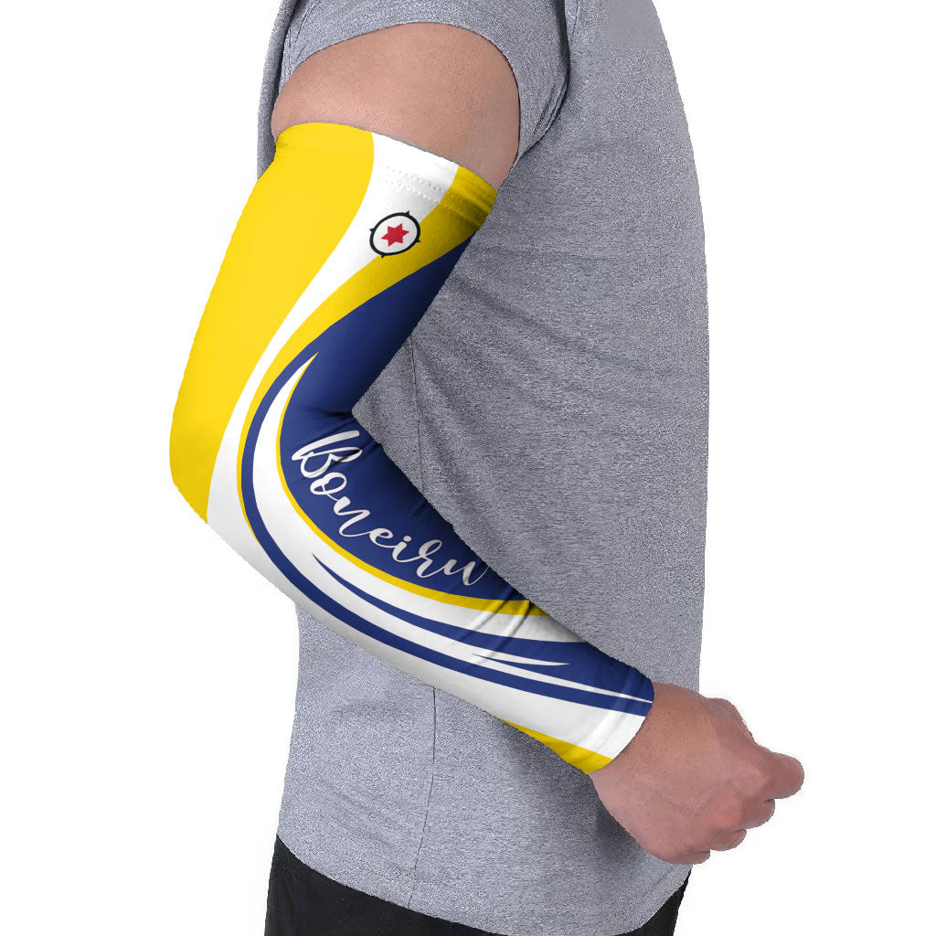 Personalized Boneiru Flag Stylized Arm Sleeves