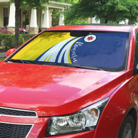 Boneiru Flag Stylized Auto Sun Shade