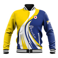 Personalized Boneiru Flag Stylized Baseball Jacket