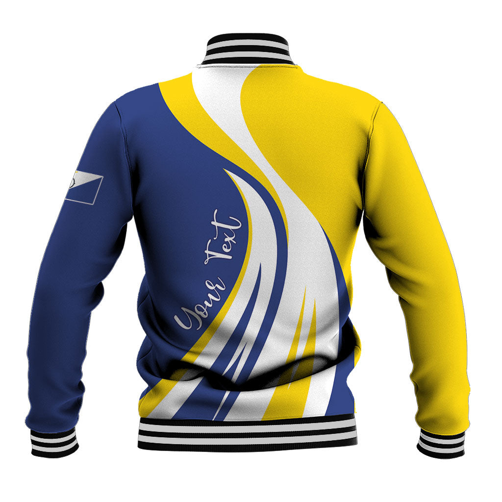 Personalized Boneiru Flag Stylized Baseball Jacket