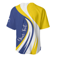 Personalized Boneiru Flag Stylized Baseball Jersey