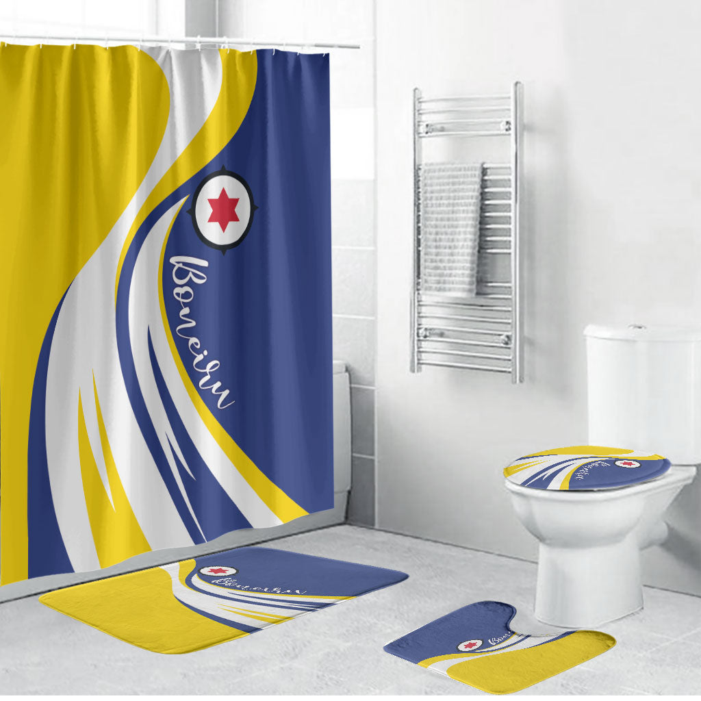 Boneiru Flag Stylized Bathroom Set
