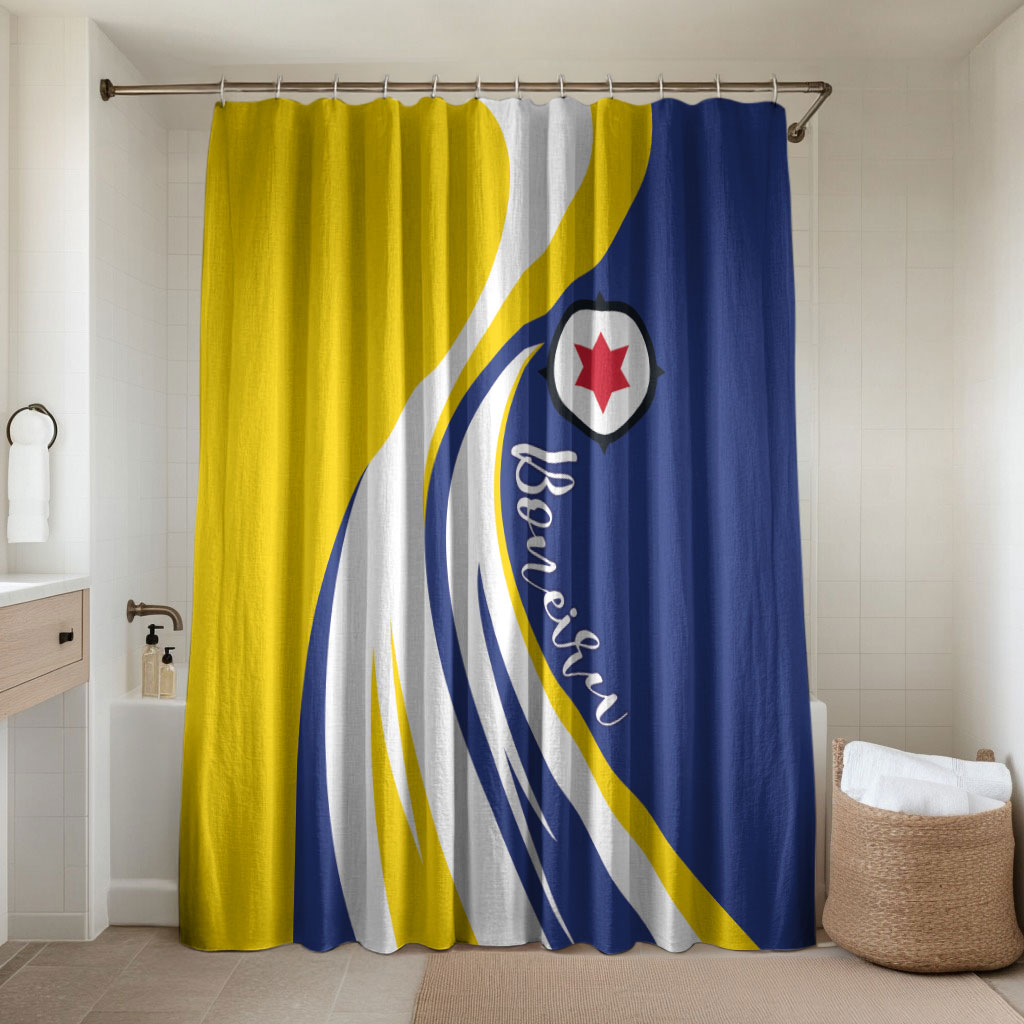 Boneiru Flag Stylized Bathroom Set