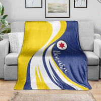 Boneiru Flag Stylized Blanket