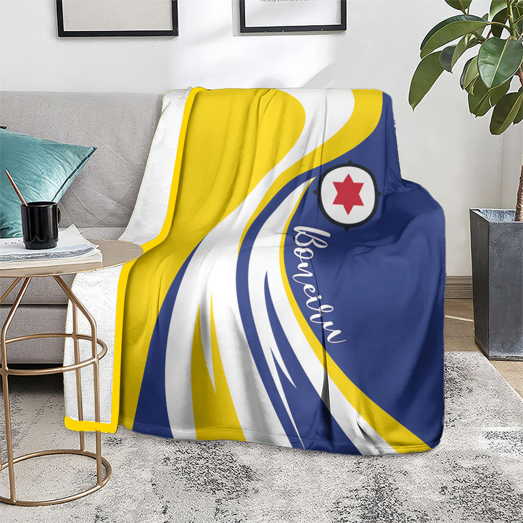 Boneiru Flag Stylized Blanket