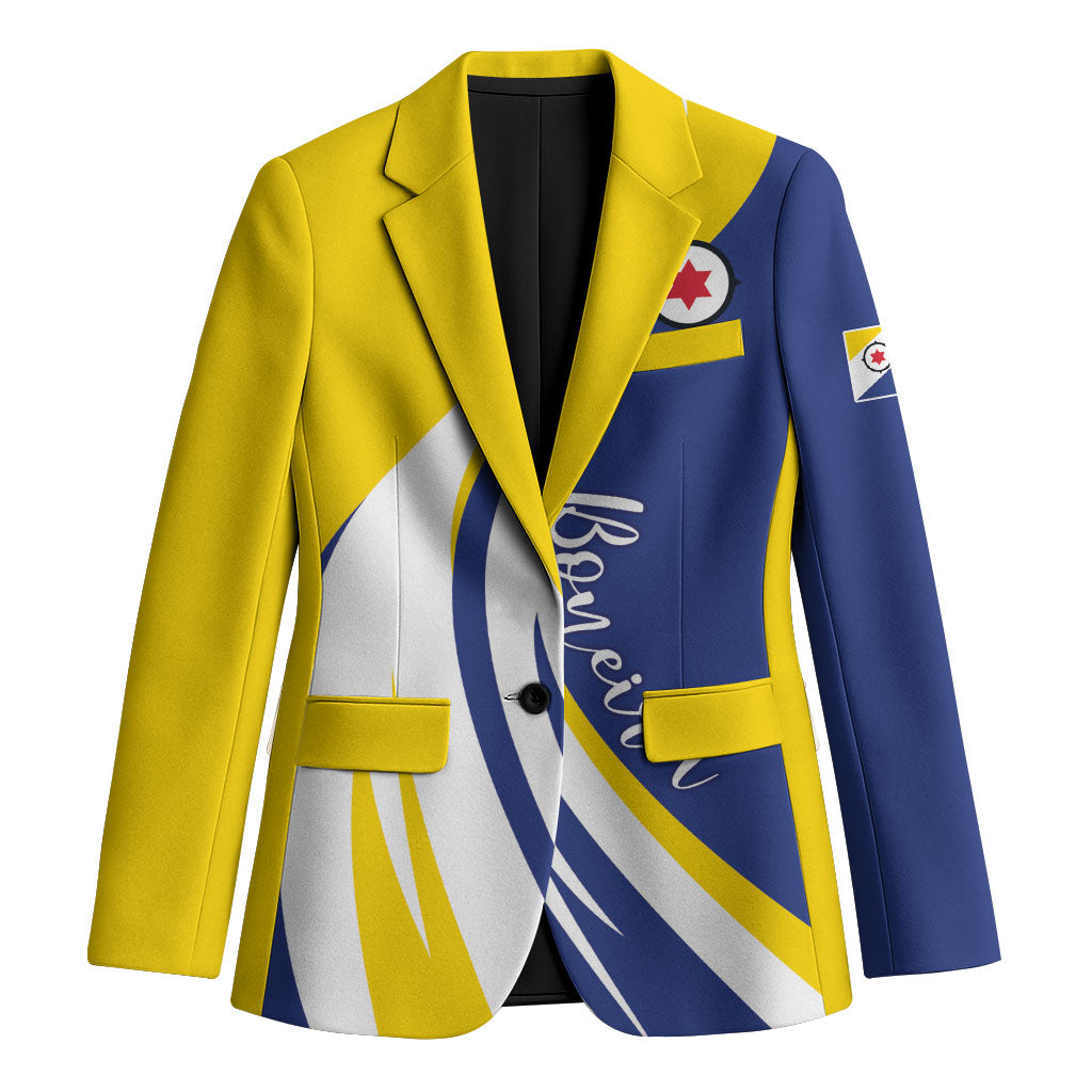 Personalized Boneiru Flag Stylized Blazer