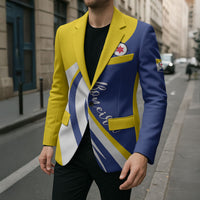 Personalized Boneiru Flag Stylized Blazer