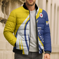 Personalized Boneiru Flag Stylized Bomber Puffer Jacket