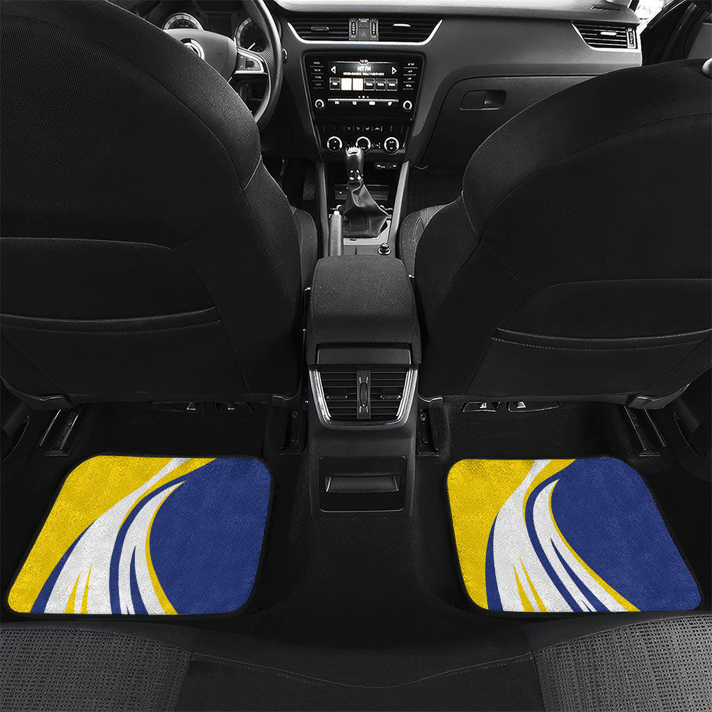 Personalized Boneiru Flag Stylized Car Mats