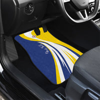 Personalized Boneiru Flag Stylized Car Mats