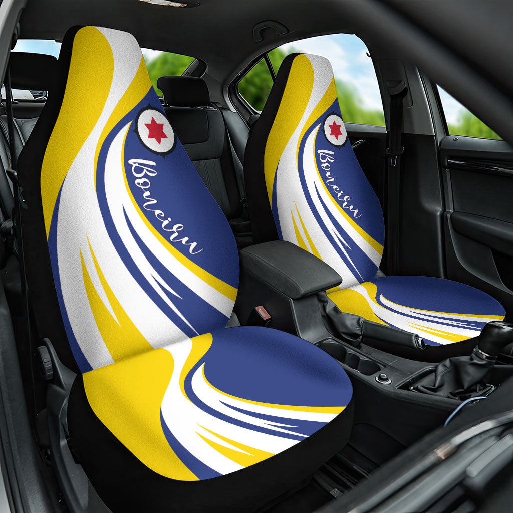 Boneiru Flag Stylized Car Seat Cover