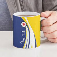 Personalized Boneiru Flag Stylized Ceramic Mug