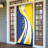 Personalized Boneiru Flag Stylized Door Cover