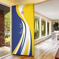 Personalized Boneiru Flag Stylized Door Cover