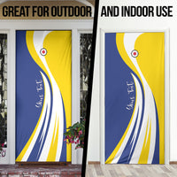 Personalized Boneiru Flag Stylized Door Cover
