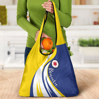 Boneiru Flag Stylized Grocery Bag