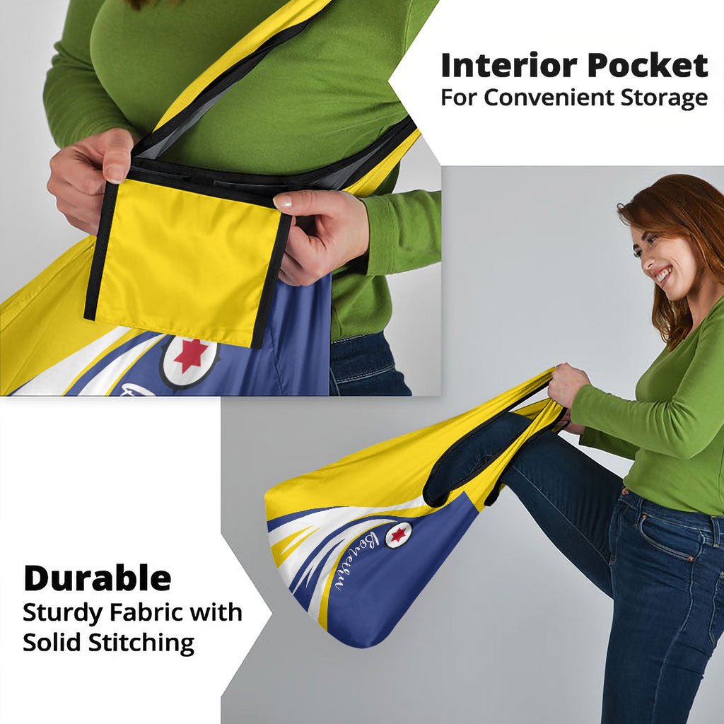 Boneiru Flag Stylized Grocery Bag