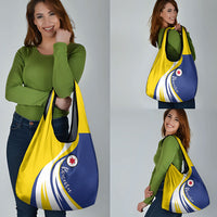 Boneiru Flag Stylized Grocery Bag