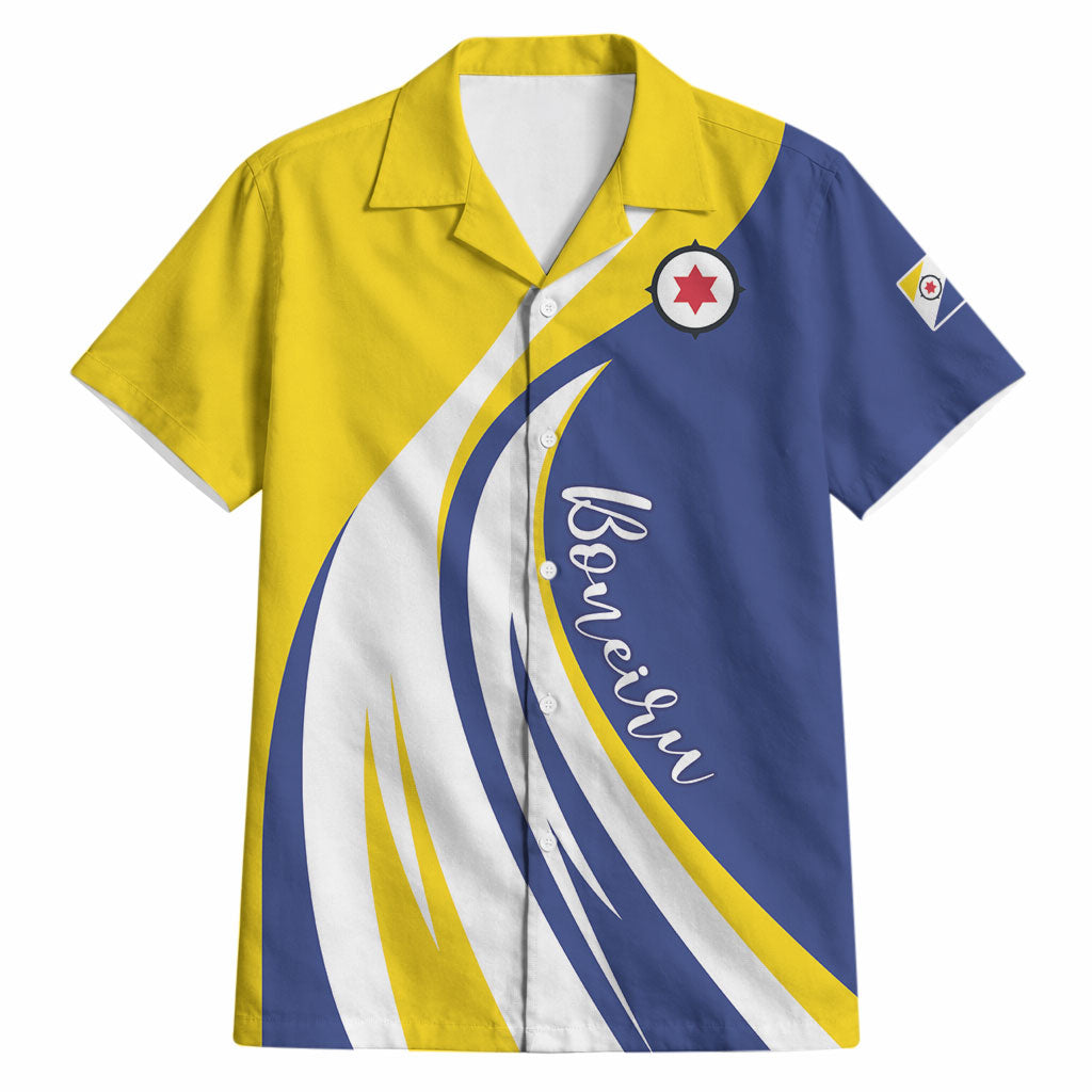 Personalized Boneiru Flag Stylized Hawaiian Shirt
