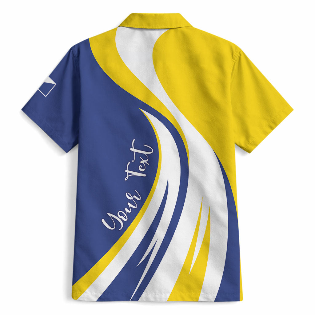 Personalized Boneiru Flag Stylized Hawaiian Shirt