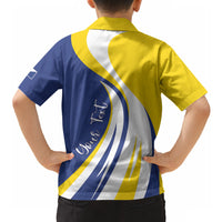 Personalized Boneiru Flag Stylized Hawaiian Shirt